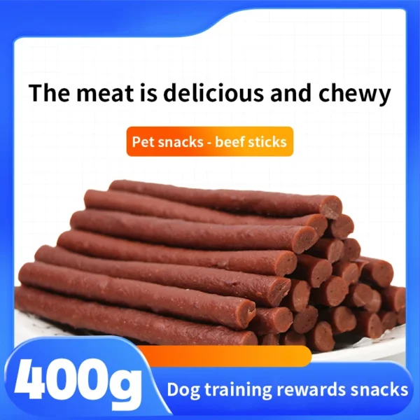 Dog Snacks Beef Sticks Dried Meat Sticks 430 g/Pack Dog Training Award