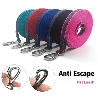 Big Dog Long Leash – 10M/5M/3M/2M Non‑Slip Anti‑Escape Training Traction Rope for Medium & Large Dogs, Durable Nylon Leashes