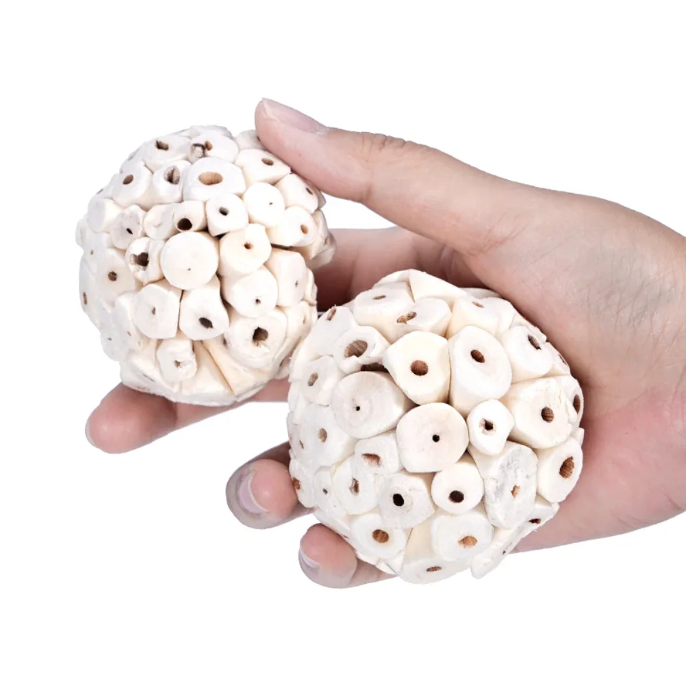 Parrot Chewing Foraging Ball Toy – Shred & Chew Cage Accessory for Parakeets, Budgies & Cockatiels - Image 3